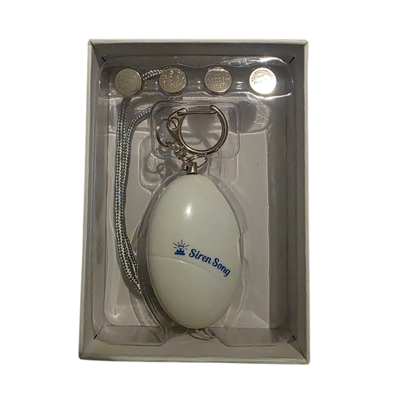 Keychain With Personal Security Alarm - New - Picture 2 of 2